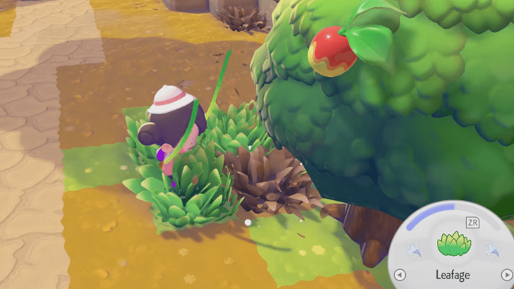 Leafage on Dry Ground