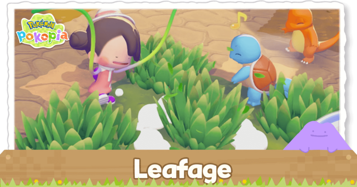 Pokemon Pokopia - Leafage Guide