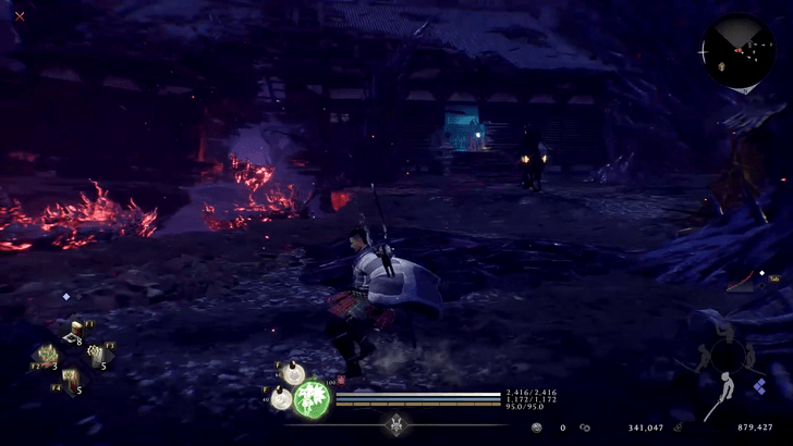 Accursed Temple House with Lamp