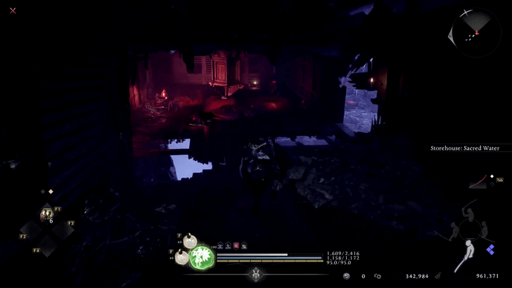 Accursed Temple House withh Gap Area