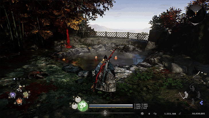 Tokaido Hot Springs Overworld Location