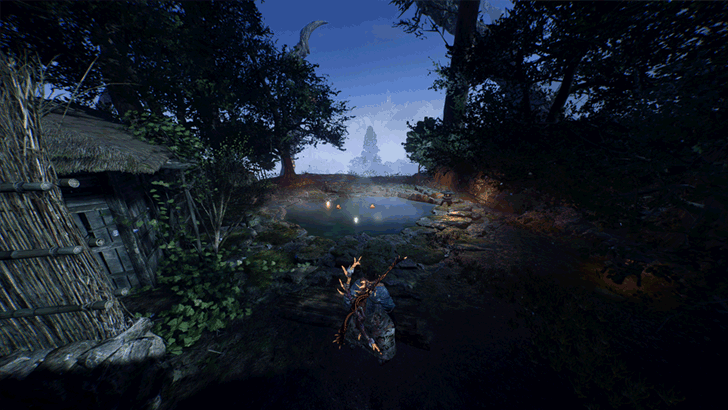 Shirakawa Hot Spring Overworld Location