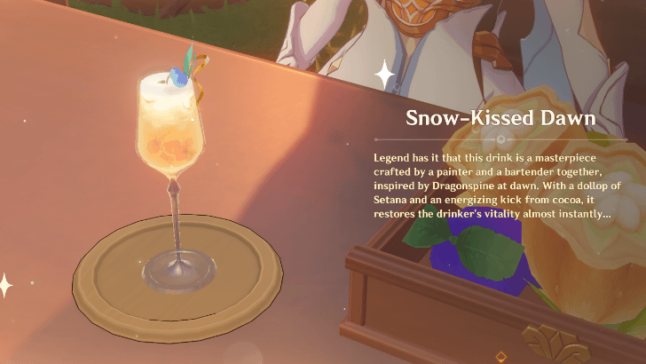 Genshin - Snow-Kissed Dawn