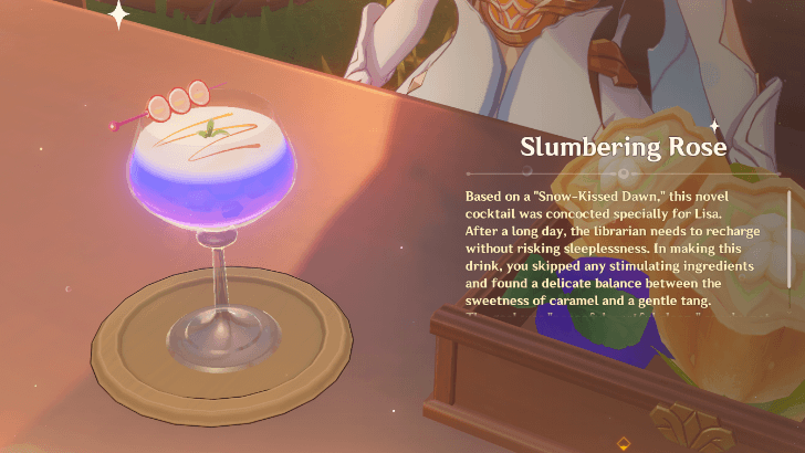 Genshin - Slumbering Rose