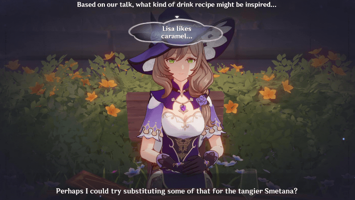 Genshin - Lisa Inspiration 1