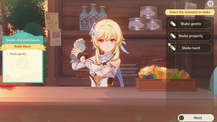 Genshin - Chat Over Fine Drink Gameplay 3