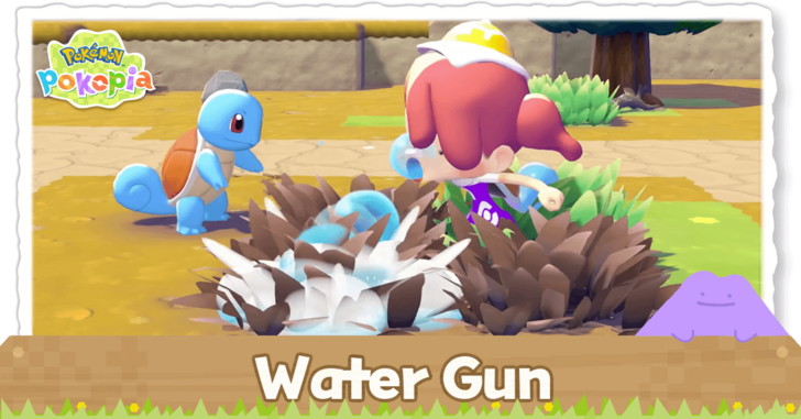 Pokemon Pokopia - Water Gun Guide