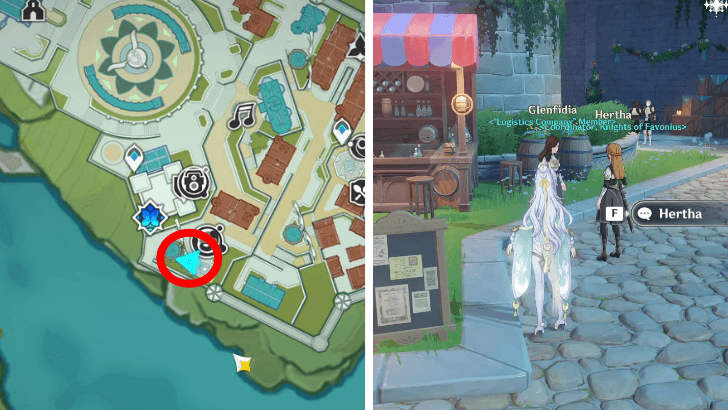 Genshin - Chat Over Fine Drink Unlock Quest