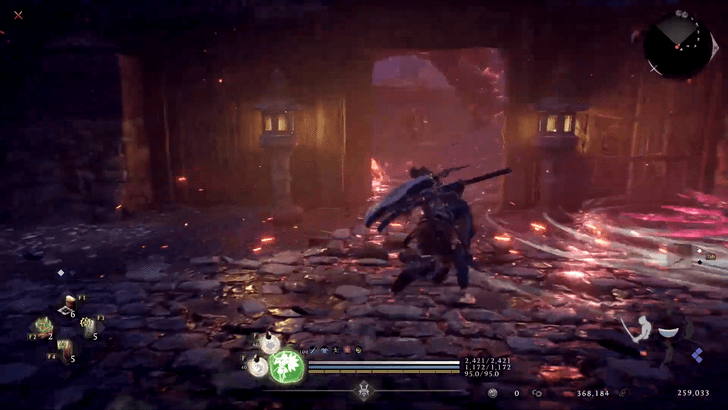 Accursed Temple Open Gate Spinning Top