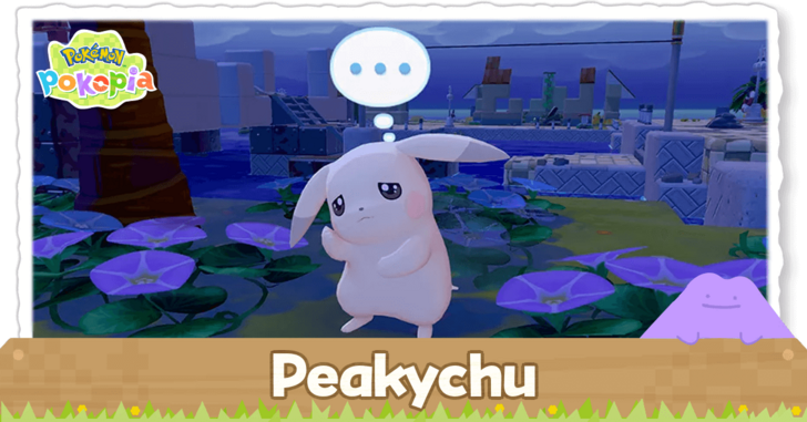 Pokemon Pokopia - Peakychu Top Banner