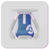 Familiar Top #1 (Blue)