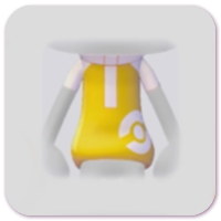 Familiar Top #1 (Yellow)