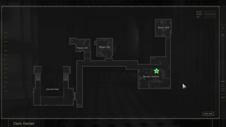 Ink Ribbon Map Location