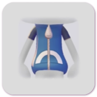 Familiar Top #2 (Blue)