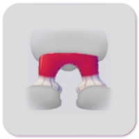 Familiar Pants #1 (Red)