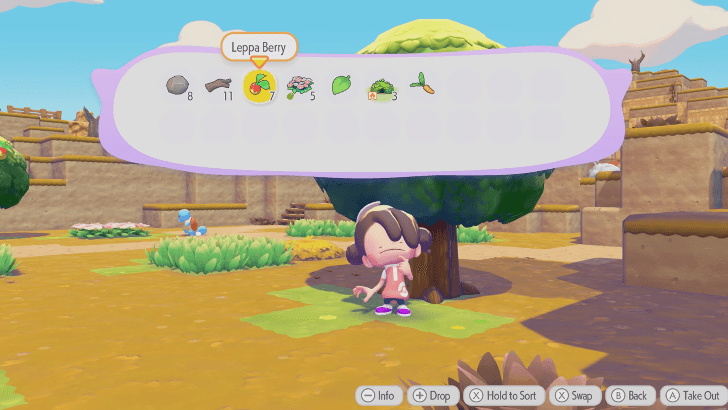 eating a Leppa Berry