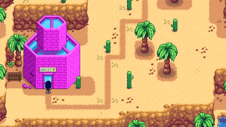 The Oasis in Calico Desert