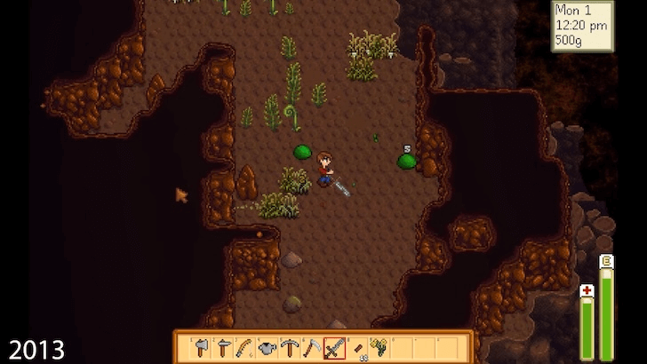 Stardew Valley Mines in 2013