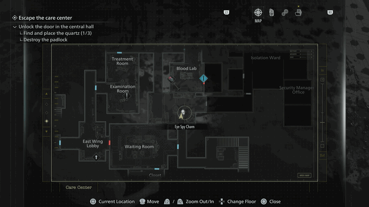 Eye Spy Map Location