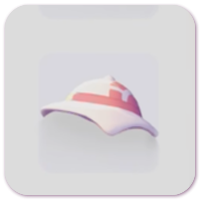 Familiar Hat #1 (Pink)