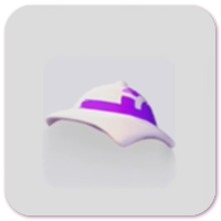 Familiar Hat #1 (Purple)
