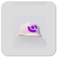 Familiar Hat #2 (Purple)