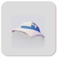 Familiar Hat #1 (Blue)