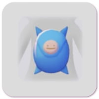 Familiar Bag 1 (Cyan)