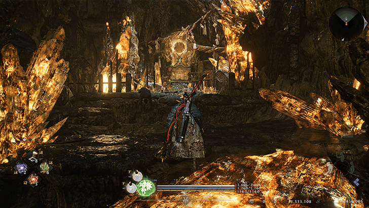 The Haunting Caves - Inner Shrine Overworld Location