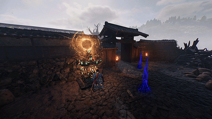 Horie Castle - Main Keep Overworld Location