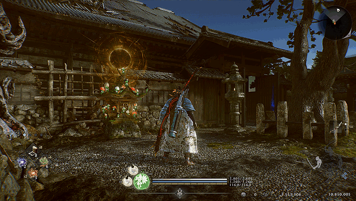 Temple Ruins - Cemetery Overworld Location