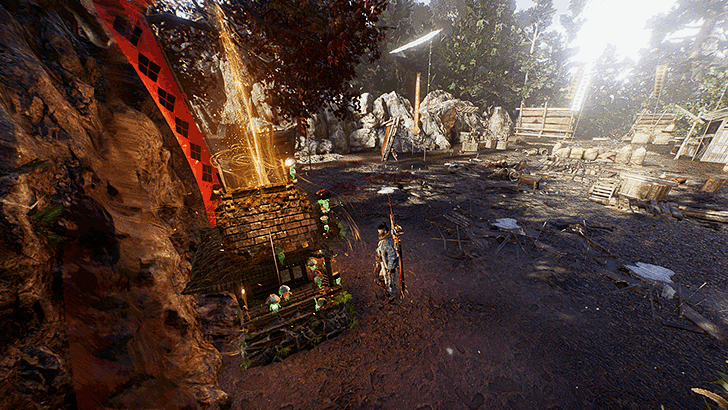 Juji Fortress (East) Overworld Location