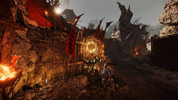 Mikatagahara - Kikyo Bellflower Fortress Overworld Location