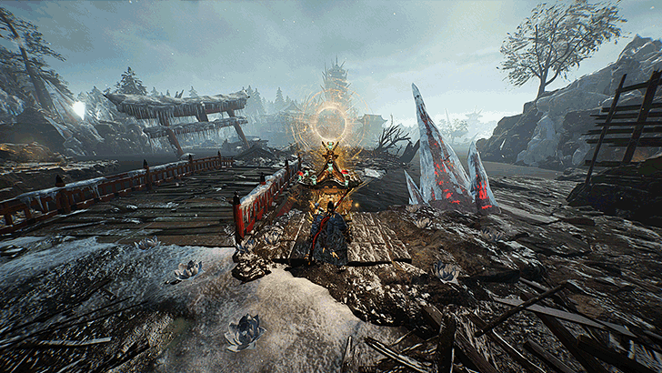 Kamo Riverbank Overworld Location