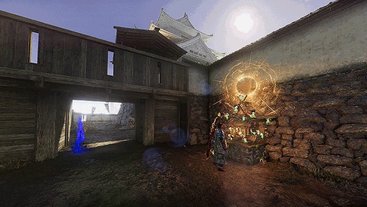 Futamata Castle - Defensive Gate Overworld Location