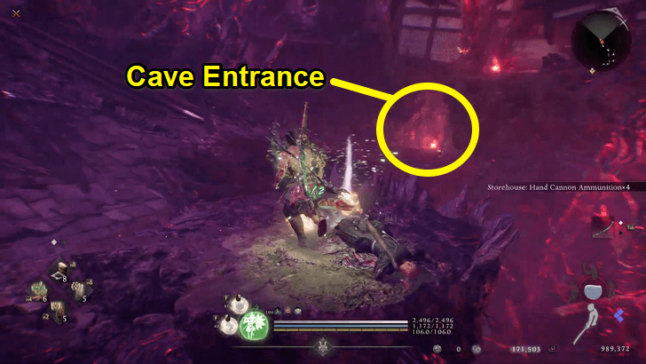 Final Hope Red Cave Entrance