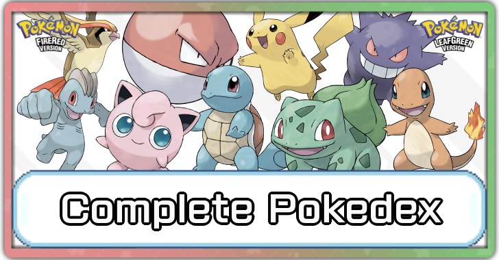 Pokemon FRLG - Pokedex