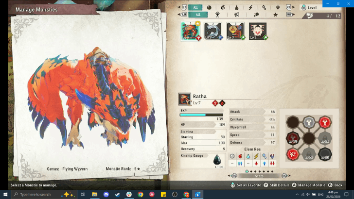 Hatch and Manage Monsties