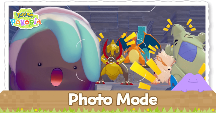 Pokemon Pokopia - Photo Mode