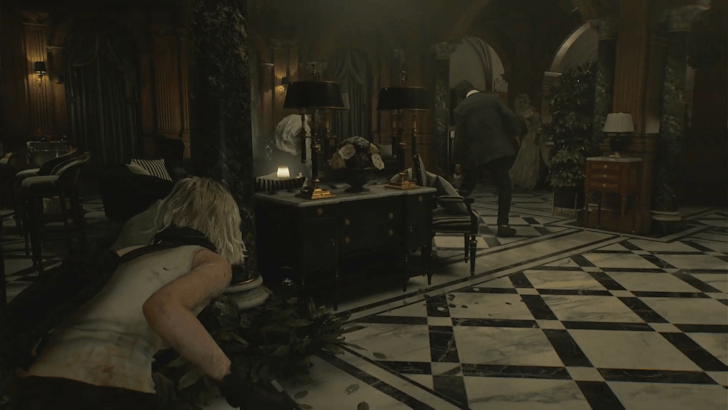 Distract the Three Zombies in the Bar and Lounge