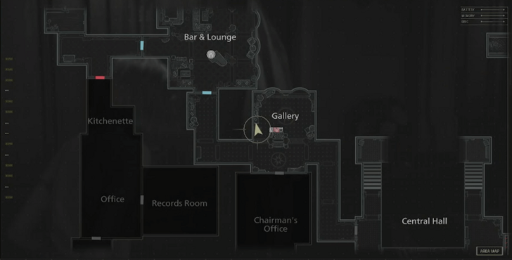 Folded Note Map Location