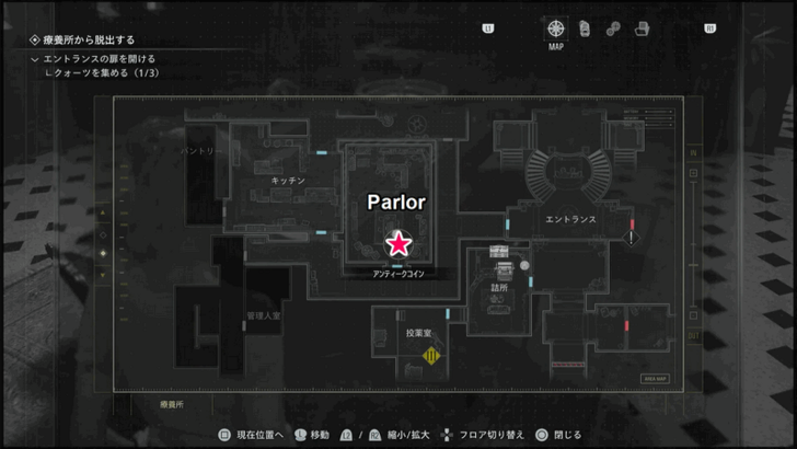 Antique Coin Map Location