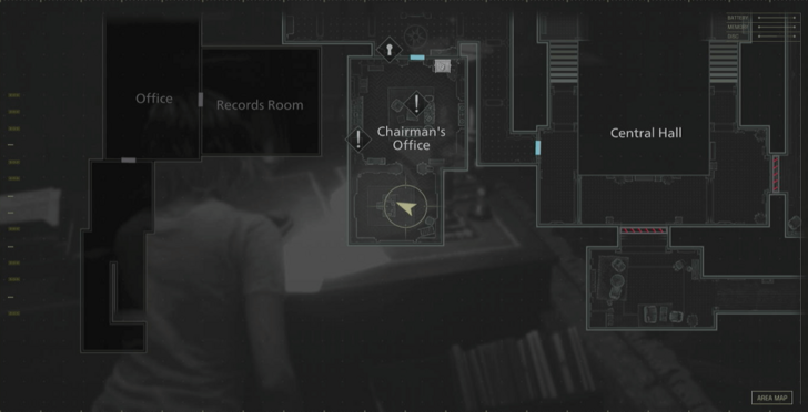 Chairman’s Note Map Location