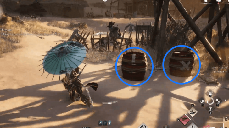 Where Winds Meet - Explosive Barrels