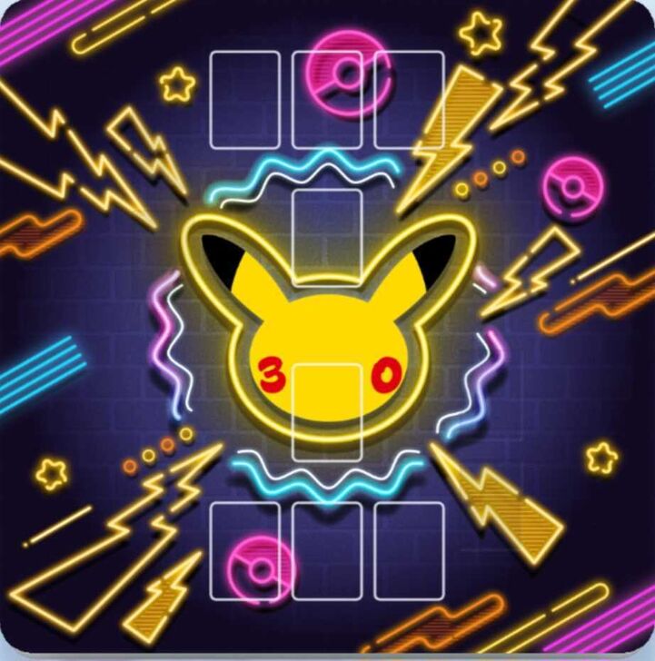 Pokemon 30th Celebration Design Playmat
