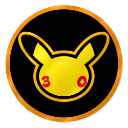 Pokemon 30th Celebration Design Coin