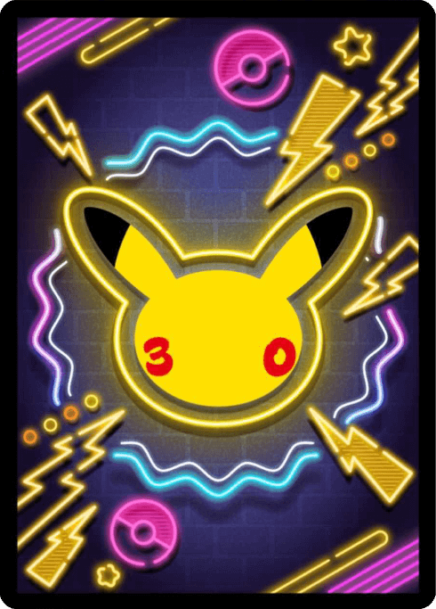 Pokemon 30th Celebration Design Card Sleeve