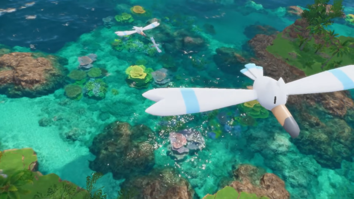 Pokémon Winds and Pokémon Waves sea