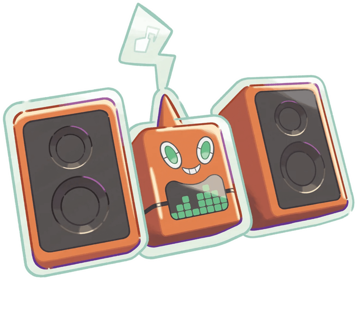 DJ Rotom Transparent