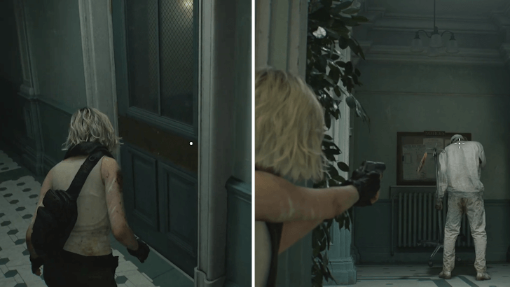 Enter Waiting Room and Kill Zombie